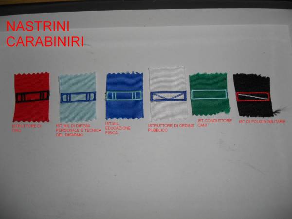 NASTRINI CARABINIERI